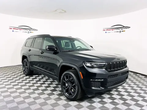 Black 2025 Jeep Grand Cherokee L Limited for sale in Saint Marys, OH