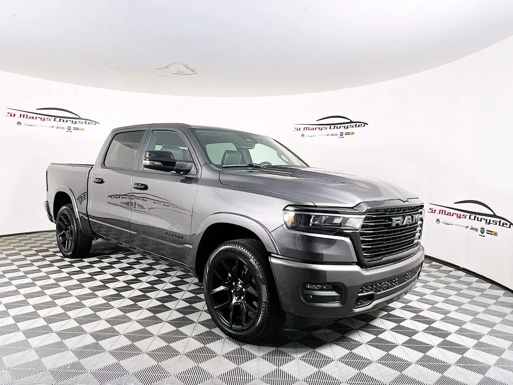 Gray 2026 Ram 1500 Laramie for sale in Saint Marys, OH