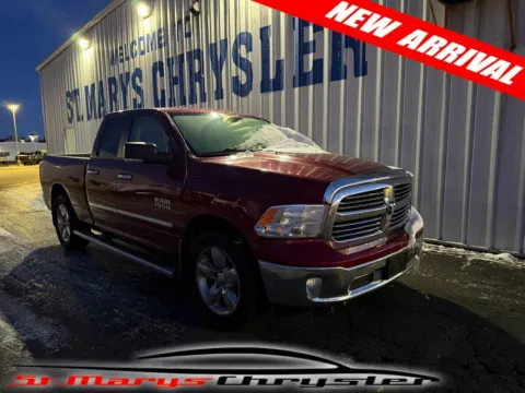 Red 2015 Ram 1500 Big Horn for sale in Saint Marys, OH