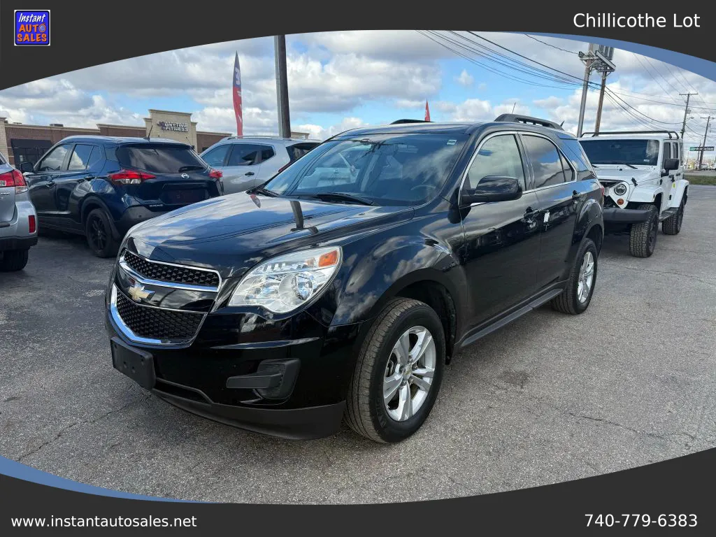 Black 2011 Chevrolet Equinox LT Sport Utility 4D for sale in Chillicothe, OH