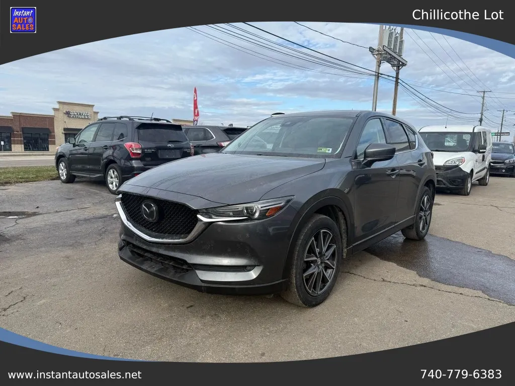 Gray 2017 MAZDA CX-5 Grand Touring Sport Utility 4D for sale in Chillicothe, OH