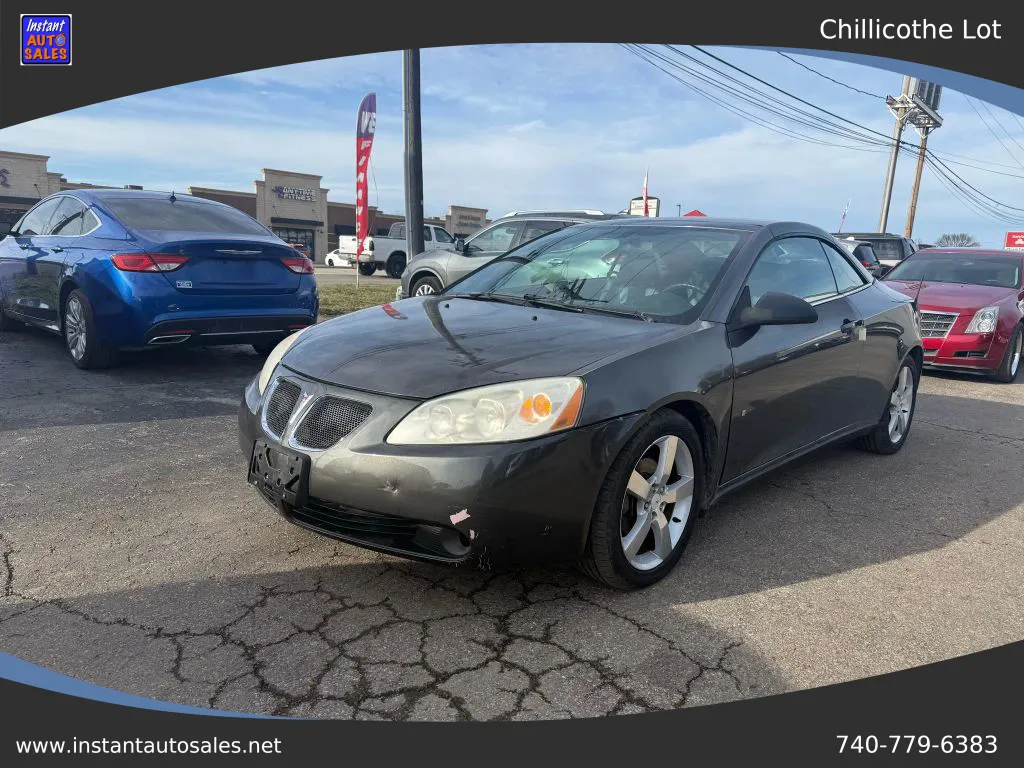 Gray 2007 Pontiac G6 GT Hard Top Convertible 2D for sale in Chillicothe, OH