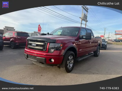 Red 2013 Ford F-150 SuperCrew Cab FX4 Pickup 4D 6 1/2 ft for sale in Chillicothe, OH