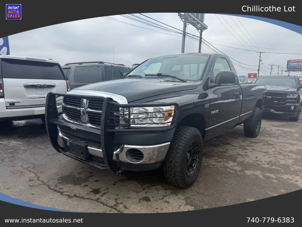 Silver 2008 Dodge Ram 1500 Regular Cab ST Pickup 2D 8 ft for sale in Chillicothe, OH