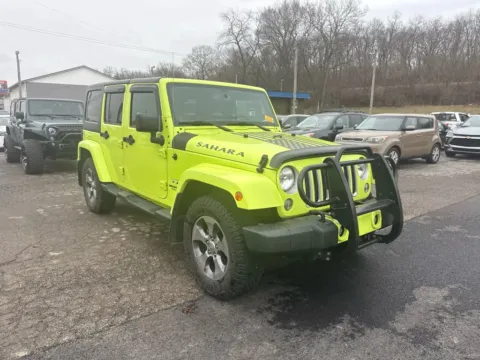 Another view of 2016 Jeep Wrangler Unlimited Sahara Sport Utility 4D for sale in Chillicothe, OH at Instant Auto Sales Chillicothe