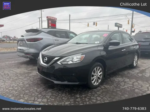 Black 2018 Nissan Sentra SV Sedan 4D for sale in Chillicothe, OH