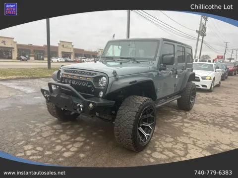 Blue 2014 Jeep Wrangler Unlimited Sport SUV 4D for sale in Chillicothe, OH