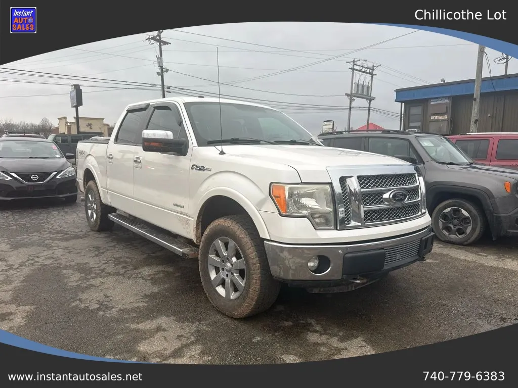 2012 Ford F-150 SuperCrew Cab Lariat Pickup 4D 5 1/2 ft for sale in Chillicothe, OH