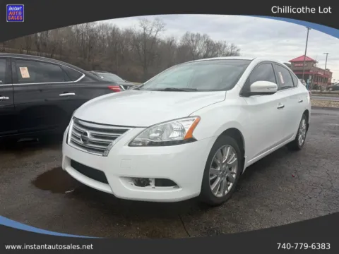 White 2015 Nissan Sentra SL Sedan 4D for sale in Chillicothe, OH
