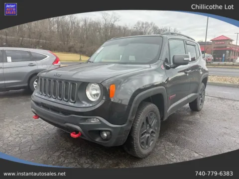 Gray 2018 Jeep Renegade Trailhawk Sport Utility 4D for sale in Chillicothe, OH