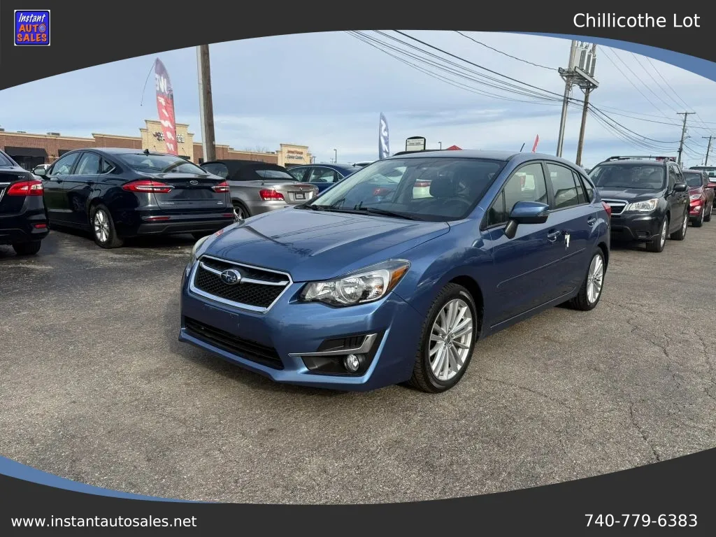 Blue 2015 Subaru Impreza 2.0i Limited Wagon 4D for sale in Chillicothe, OH