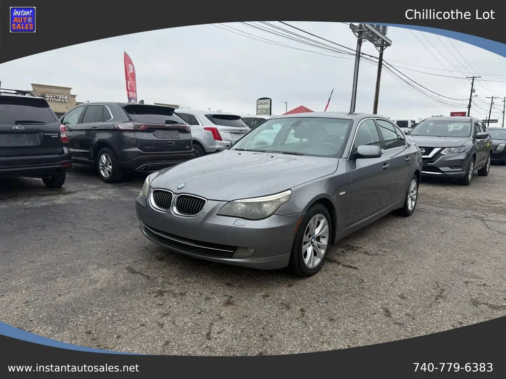 Silver 2010 BMW 5 Series 535i xDrive Sedan 4D for sale in Chillicothe, OH