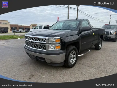 Black 2015 Chevrolet Silverado 1500 Regular Cab LS Pickup 2D 8 ft for sale in Chillicothe, OH