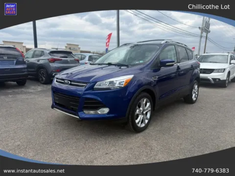 Blue 2014 Ford Escape Titanium Sport Utility 4D for sale in Chillicothe, OH