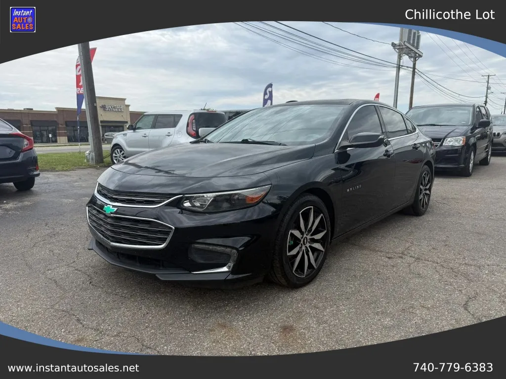 Black 2017 Chevrolet Malibu LT Sedan 4D for sale in Chillicothe, OH