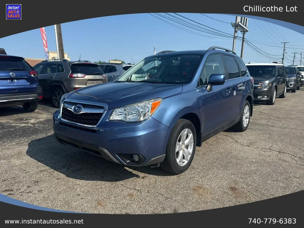 Blue 2015 Subaru Forester 2.5i Limited Sport Utility 4D for sale in Chillicothe, OH