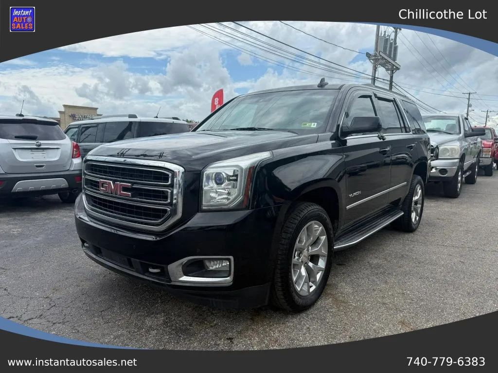 Black 2015 GMC Yukon SLT Sport Utility 4D for sale in Chillicothe, OH