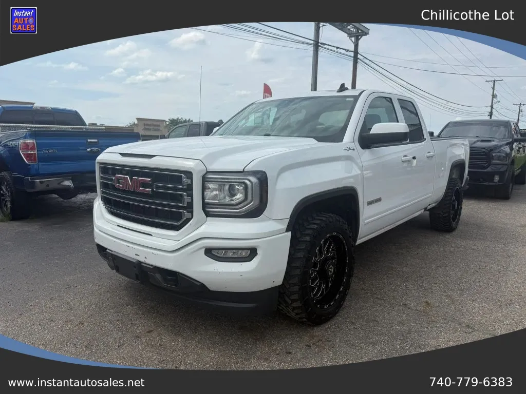 White 2016 GMC Sierra 1500 Double Cab Pickup 4D 6 1/2 ft for sale in Chillicothe, OH