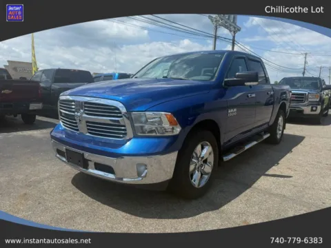 Blue 2016 Ram 1500 Crew Cab Big Horn Pickup 4D 5 1/2 ft for sale in Chillicothe, OH