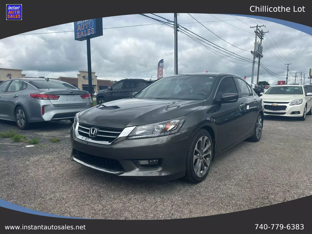 Gray 2014 Honda Accord Sport Sedan 4D for sale in Chillicothe, OH