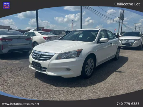 White 2012 Honda Accord EX-L Sedan 4D for sale in Chillicothe, OH