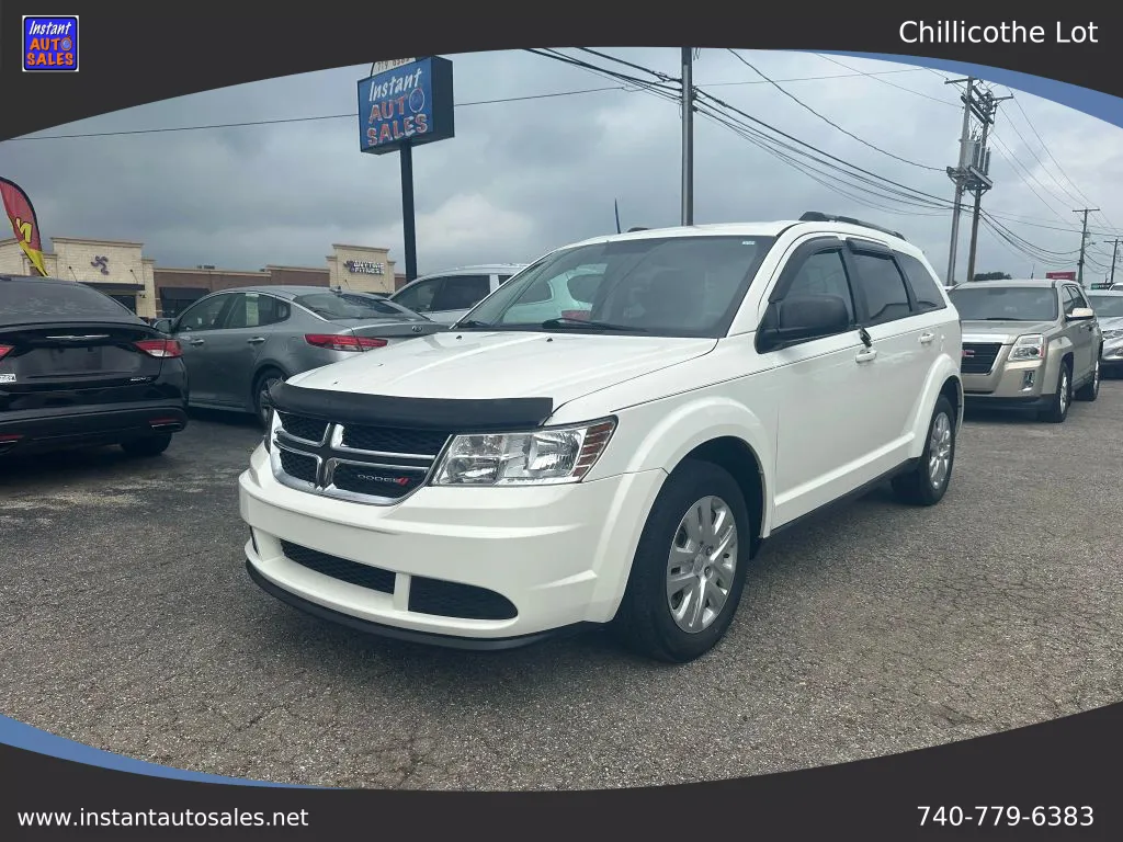 White 2017 Dodge Journey SE Sport Utility 4D for sale in Chillicothe, OH