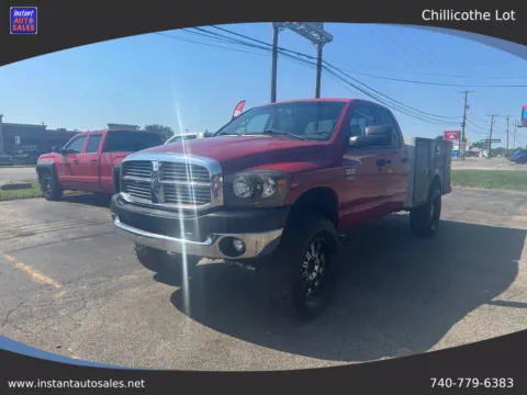 Red 2008 Dodge Ram 3500 Quad Cab SLT Pickup 4D 8 ft for sale in Chillicothe, OH