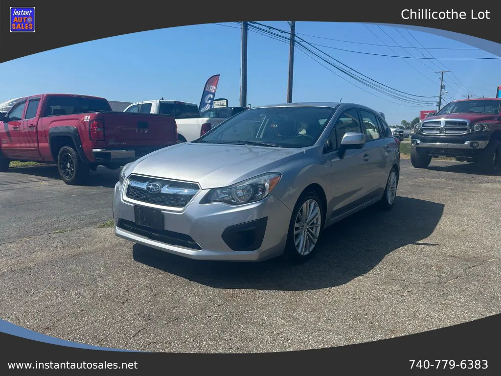 Silver 2014 Subaru Impreza 2.0i Premium Wagon 4D for sale in Chillicothe, OH