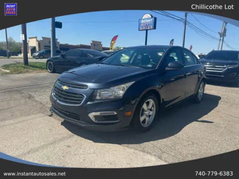 Blue 2015 Chevrolet Cruze 1LT Sedan 4D for sale in Chillicothe, OH