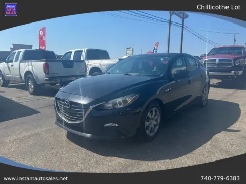Black 2014 MAZDA MAZDA3 i Sport Sedan 4D for sale in Chillicothe, OH