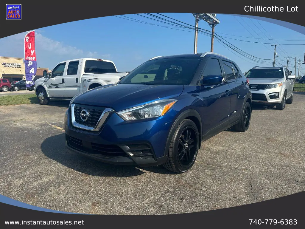 Blue 2020 Nissan Kicks SV Sport Utility 4D for sale in Chillicothe, OH