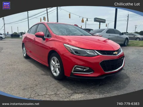 Red 2018 Chevrolet Cruze LT Sedan 4D for sale in Chillicothe, OH