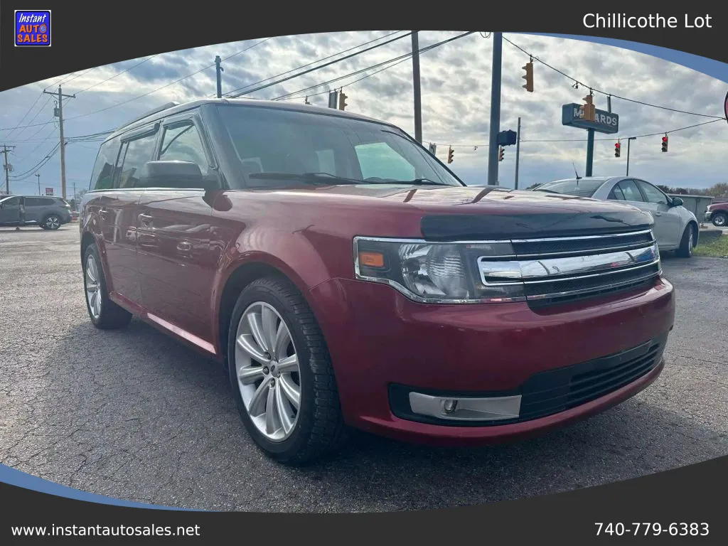 Red 2013 Ford Flex SEL Sport Utility 4D for sale in Chillicothe, OH