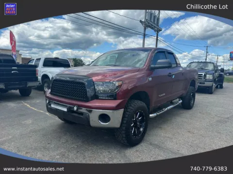 Black 2008 Toyota Tundra Double Cab SR5 Pickup 4D 6 1/2 ft for sale in Chillicothe, OH