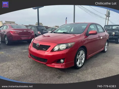 Red 2009 Toyota Corolla XRS Sedan 4D for sale in Chillicothe, OH