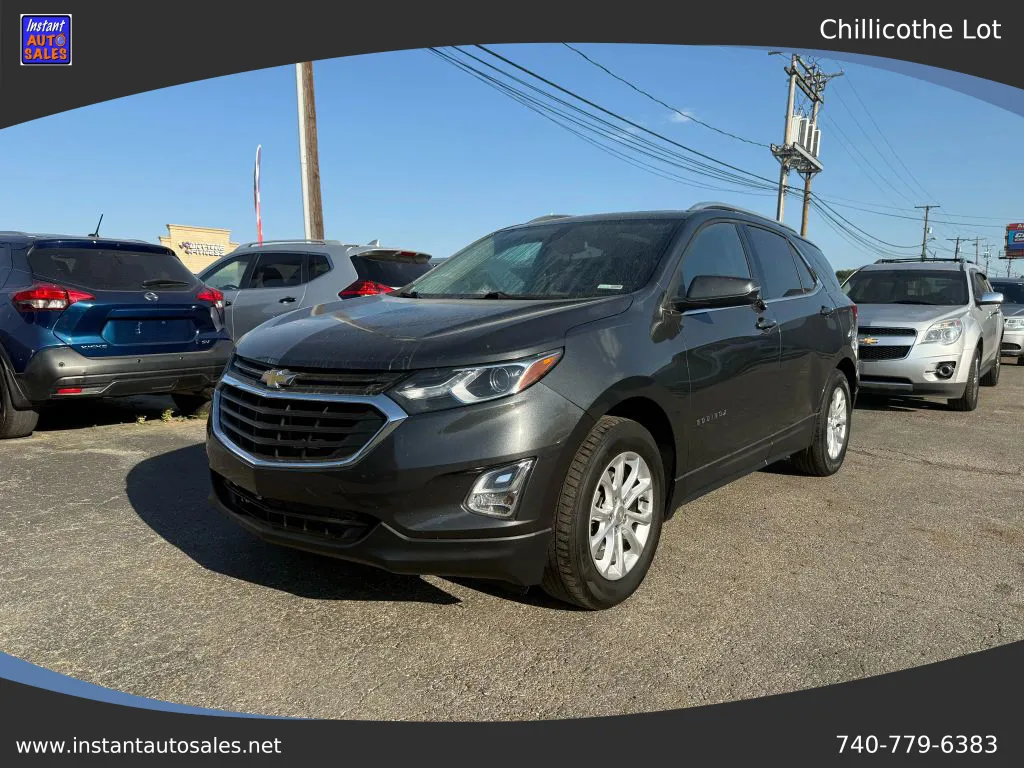 Gray 2018 Chevrolet Equinox LT Sport Utility 4D for sale in Chillicothe, OH