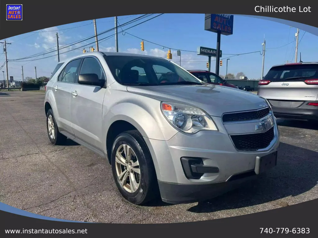 Silver 2014 Chevrolet Equinox LS Sport Utility 4D for sale in Chillicothe, OH