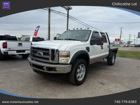 White 2009 Ford F350 Super Duty Crew Cab XLT Pickup 4D 6 3/4 ft for sale in Chillicothe, OH
