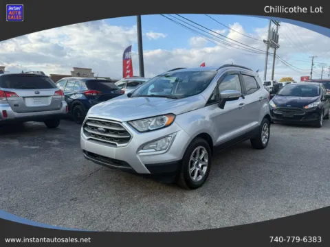 Silver 2019 Ford EcoSport SE Sport Utility 4D for sale in Chillicothe, OH