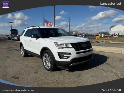 White 2017 Ford Explorer XLT Sport Utility 4D for sale in Lancaster, OH
