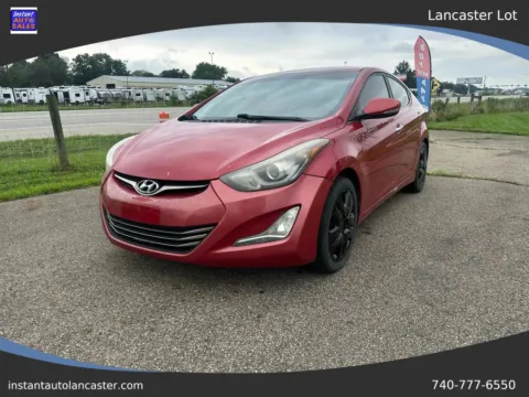 Red 2014 Hyundai Elantra Limited Sedan 4D for sale in Lancaster, OH