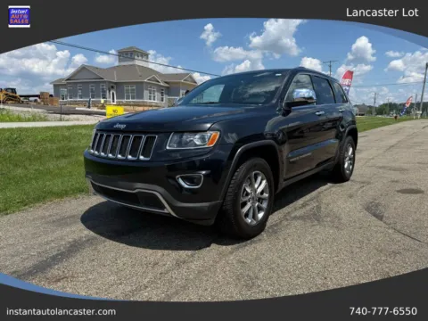 Black 2014 Jeep Grand Cherokee Limited Sport Utility 4D for sale in Lancaster, OH