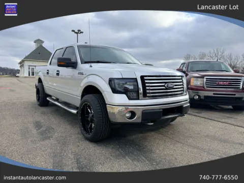Silver 2012 Ford F-150 SuperCrew Cab XLT Pickup 4D 5 1/2 ft for sale in Lancaster, OH