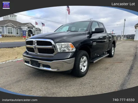 Black 2016 Ram 1500 Quad Cab SLT Pickup 4D 6 1/3 ft for sale in Lancaster, OH
