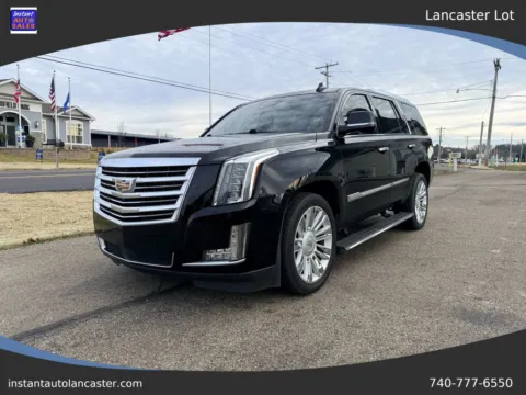 Black 2015 Cadillac Escalade Platinum Sport Utility 4D for sale in Lancaster, OH