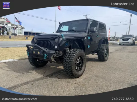 Black 2010 Jeep Wrangler Sahara Sport Utility 2D for sale in Lancaster, OH