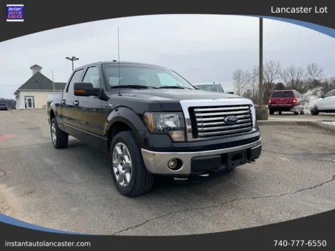 Black 2011 Ford F-150 SuperCrew Cab XLT Pickup 4D 5 1/2 ft for sale in Lancaster, OH