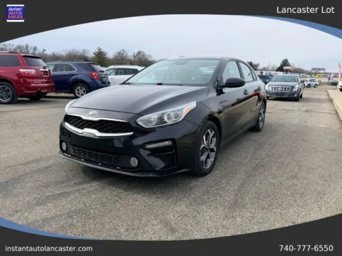 Black 2020 Kia Forte LXS Sedan 4D for sale in Lancaster, OH