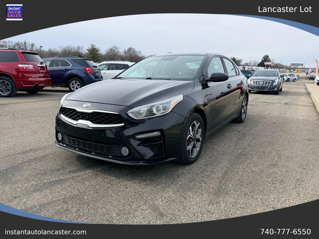 Black 2020 Kia Forte LXS Sedan 4D for sale in Lancaster, OH