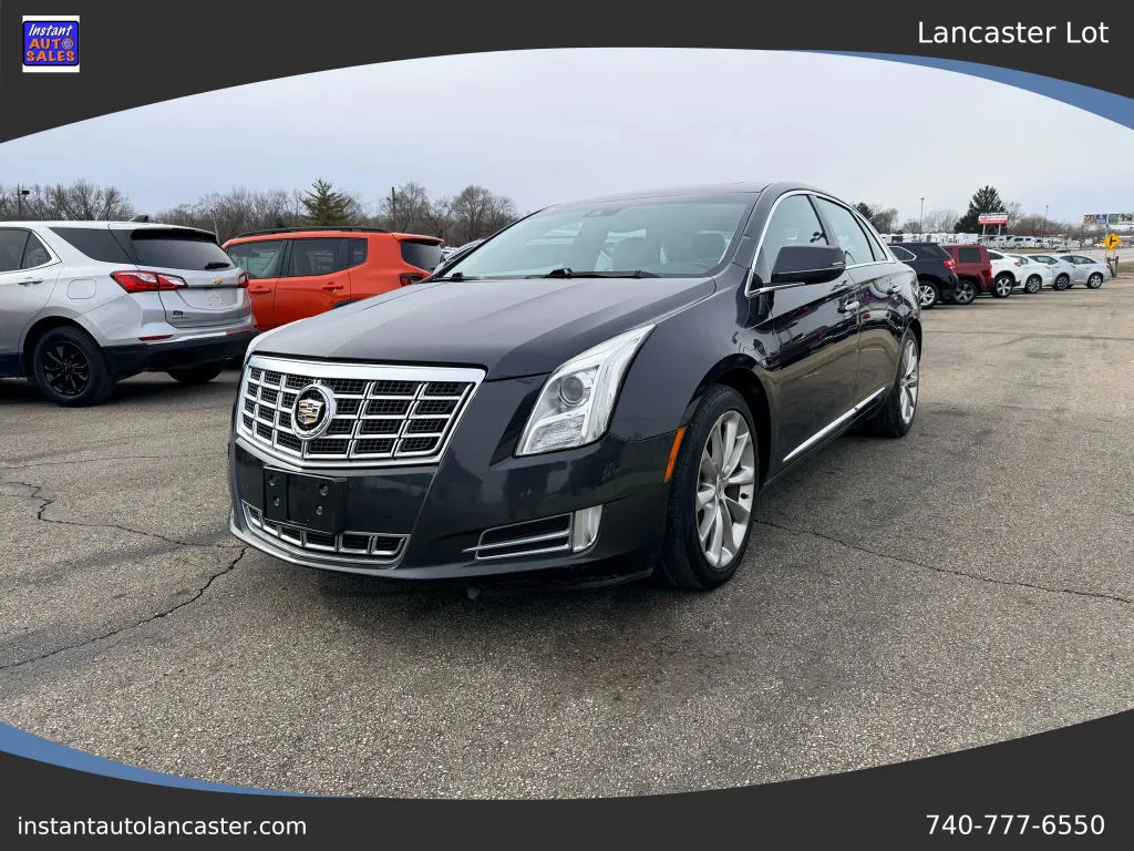 Gray 2013 Cadillac XTS Luxury Collection Sedan 4D for sale in Lancaster, OH